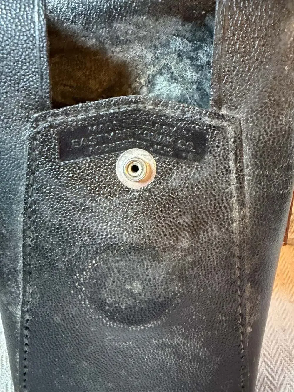 Vintage Brown Leather Folding Bellows Camera Case - Small Pouch – , CA
